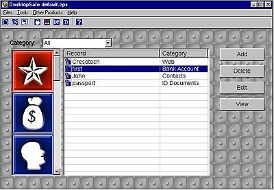 Screenshot of Cresotech DesktopSafe Lite