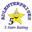 Rated 5/5 Stars on ADLEnterprises.com